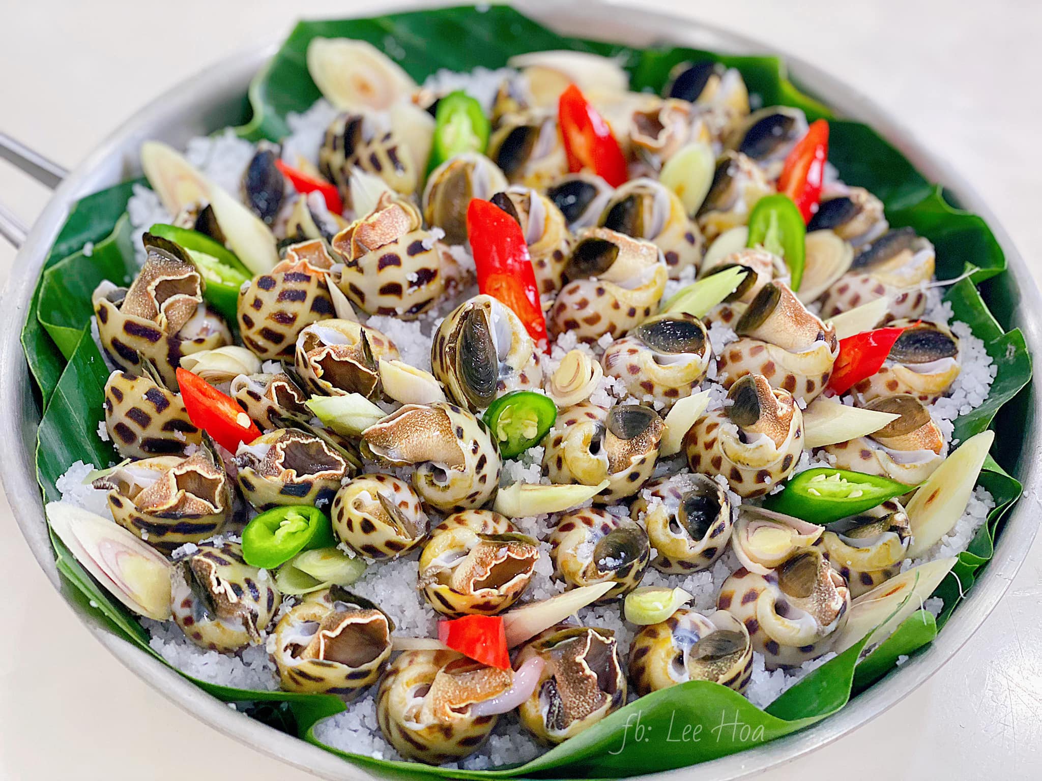 Ốc hương rang muối