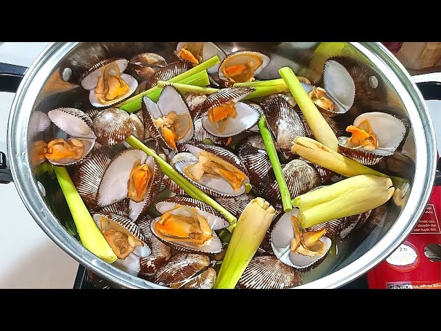 Sò lông hấp thái