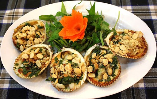 Sò điệp mở hành