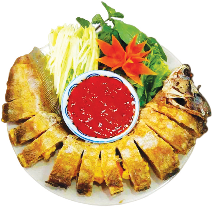 Cá thác lác rút xương chiên giòn