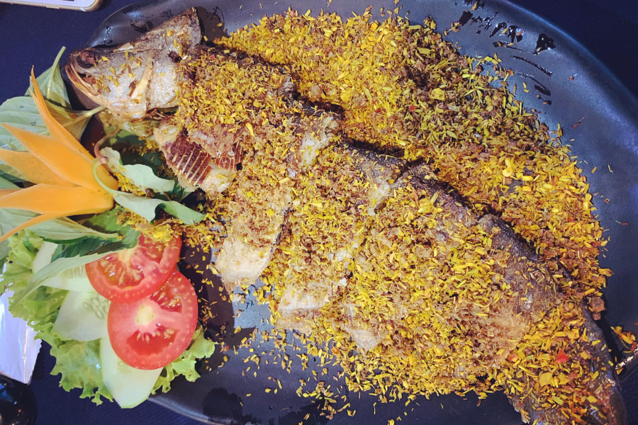 Thác lác rút xương chiên xả