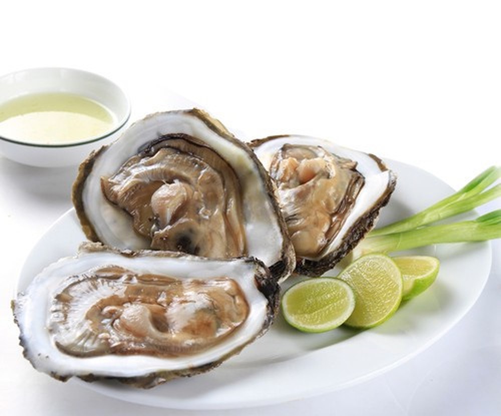 Hàu sống mù tạt