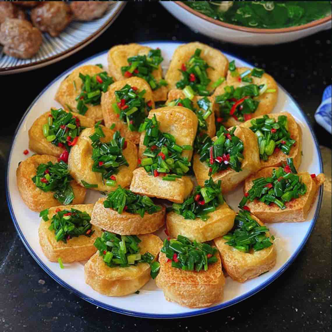 Đậu hủ tẩm hành