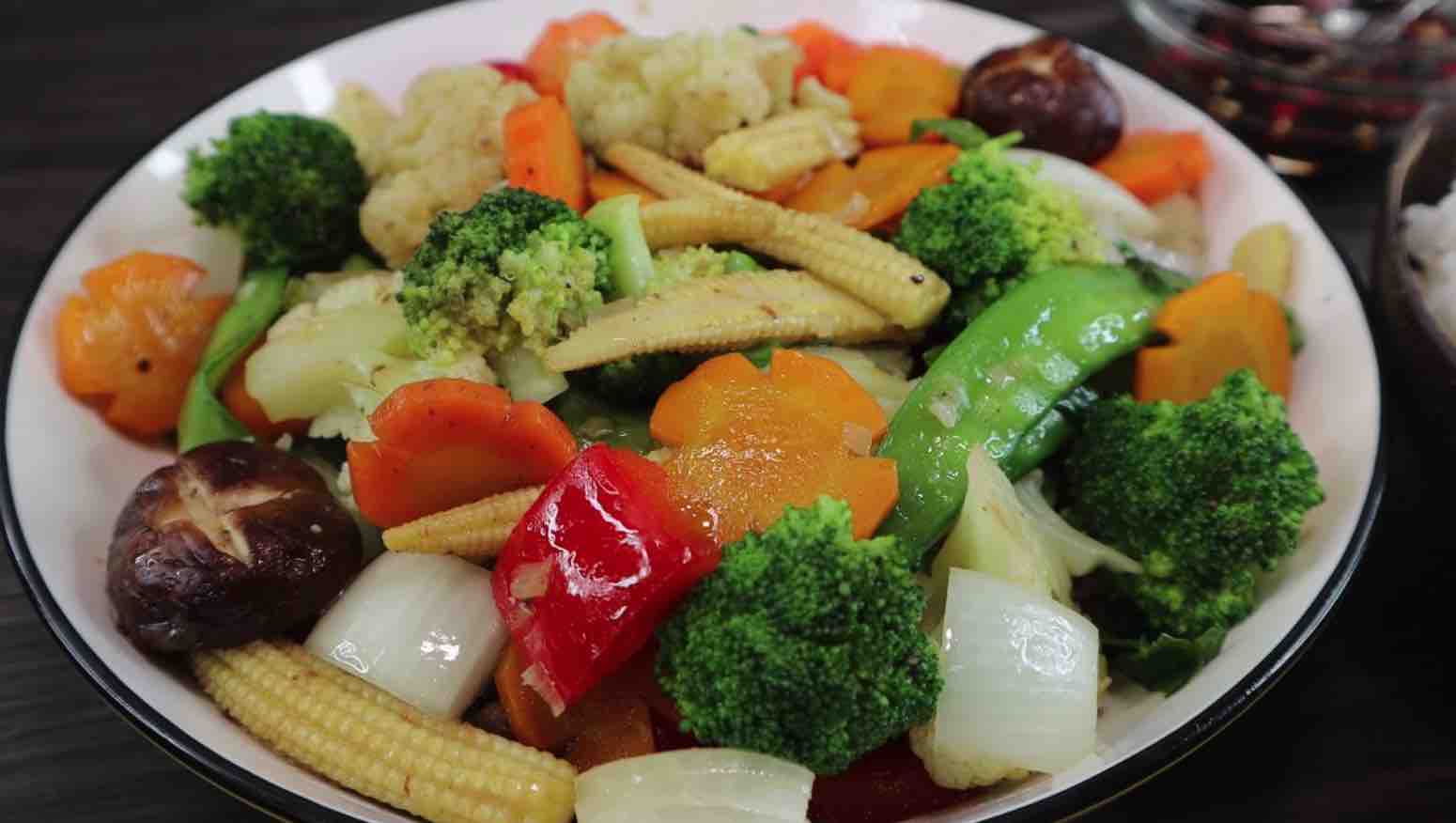 Rau thập cẩm xào tỏi