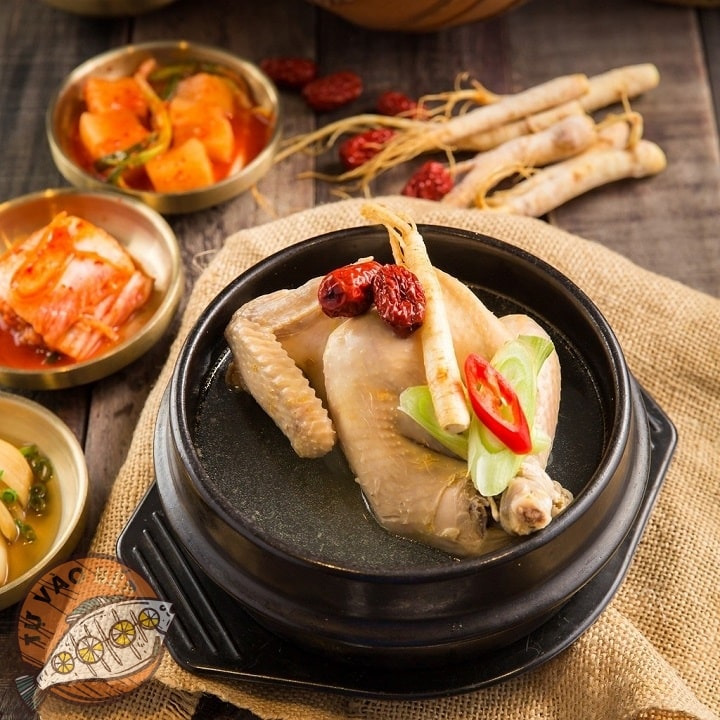 Lẩu gà hầm đông trùng hạ thảo