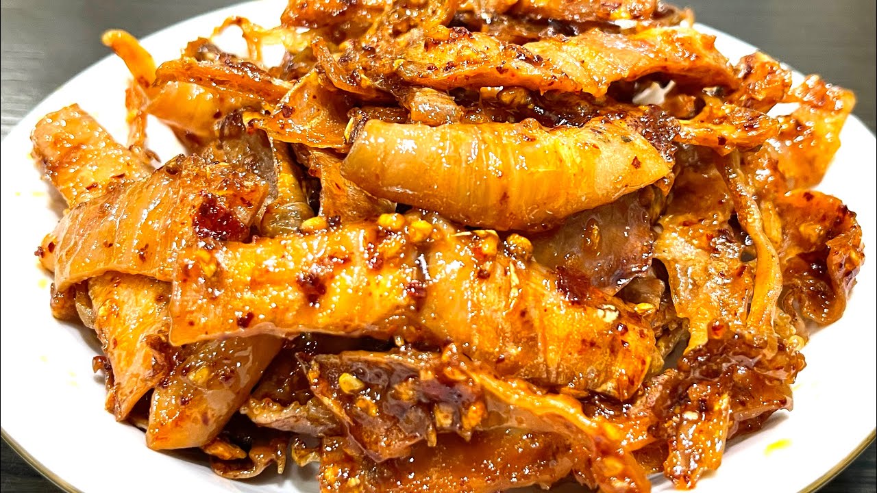 Khô mực chiên nước mắm